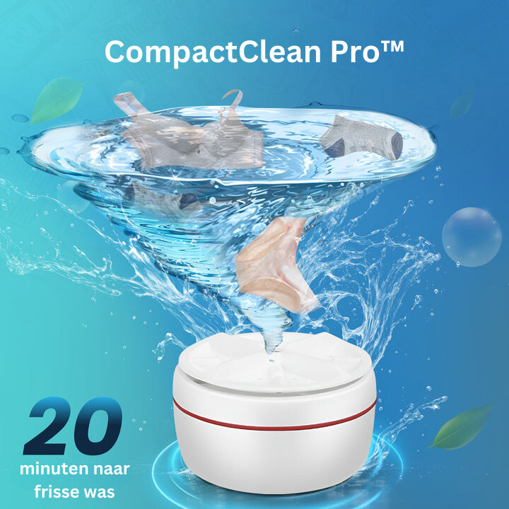 CompactClean Pro™ Draagbare Wasmachine